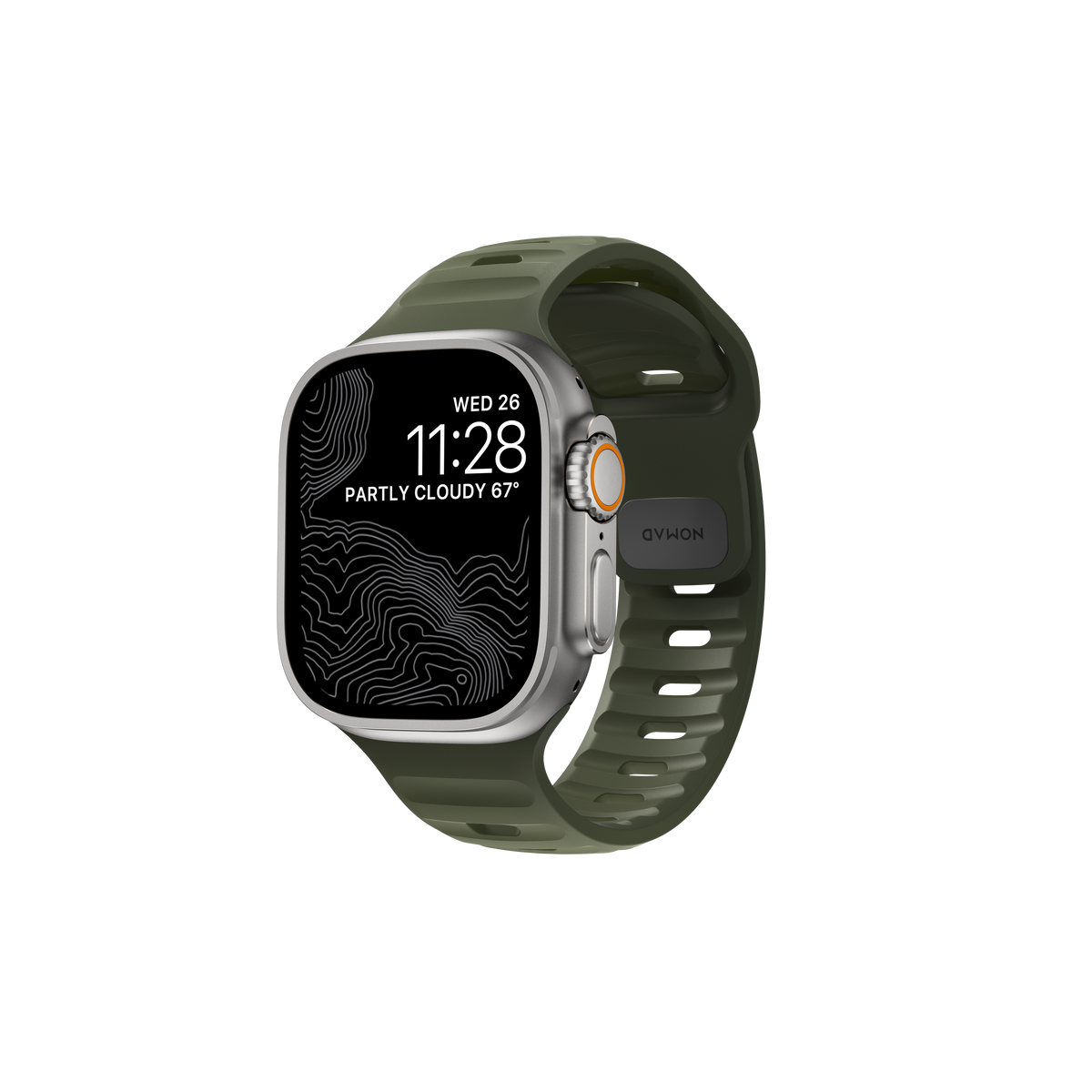 Nomad Sport Band V2 - 46/49mm - Cypress Green