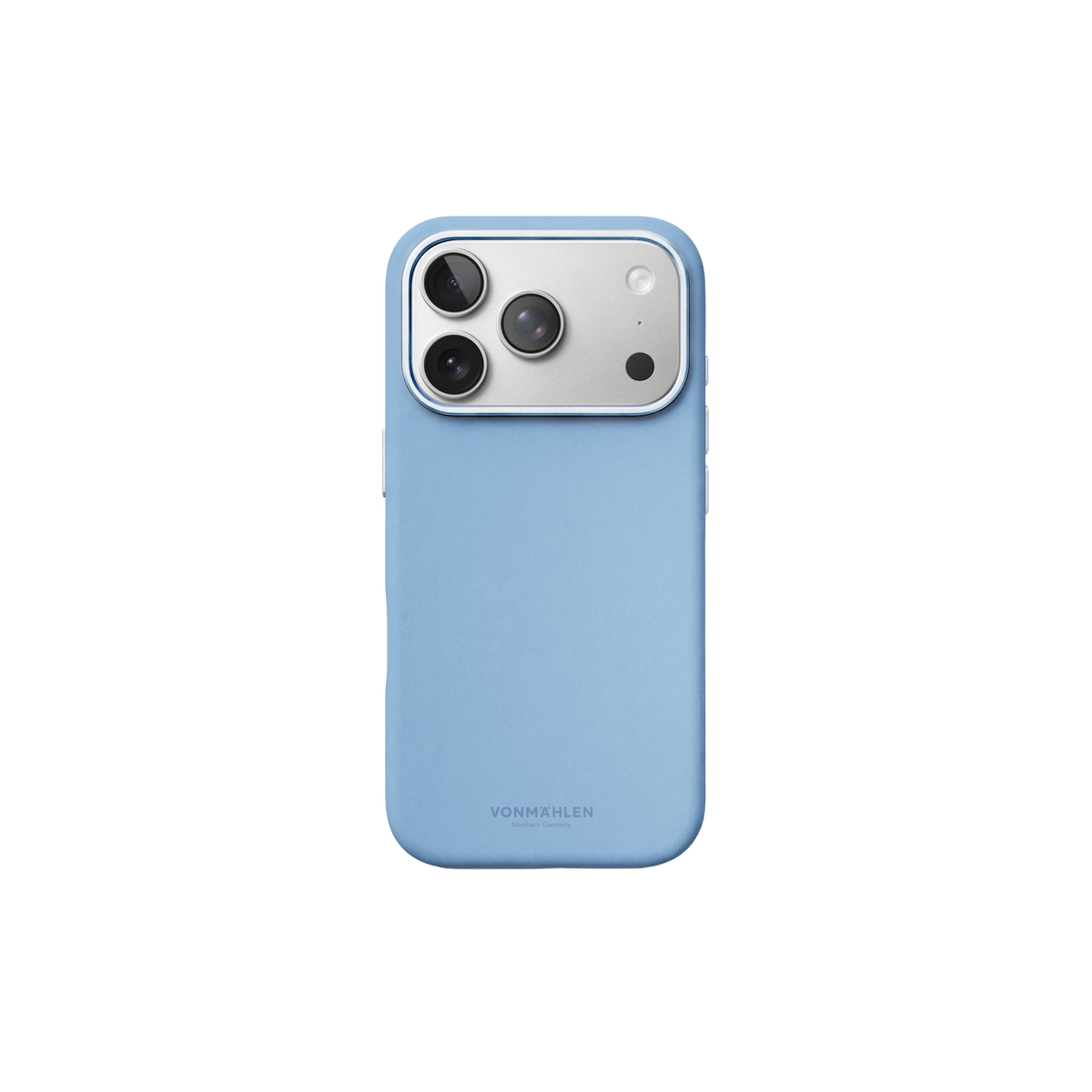 Vonmaehlen Soft Silicone Case for iPhone 18 Pro Max - Light Blue