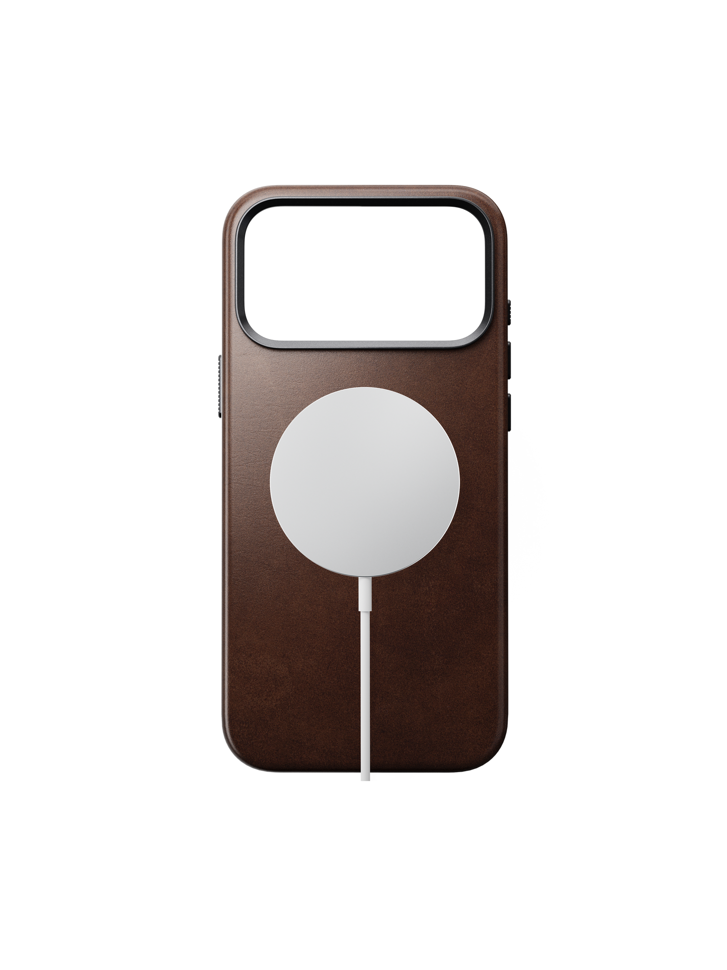 Nomad Traditional Case with Horween Leather for iPhone 18 Pro Max - Rustic Brown