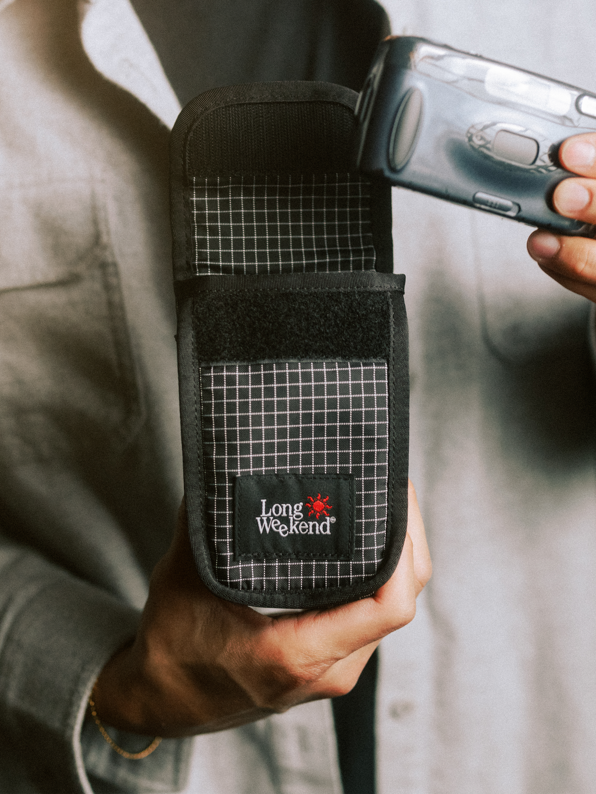 Long Weekend Camera Pouch - Black