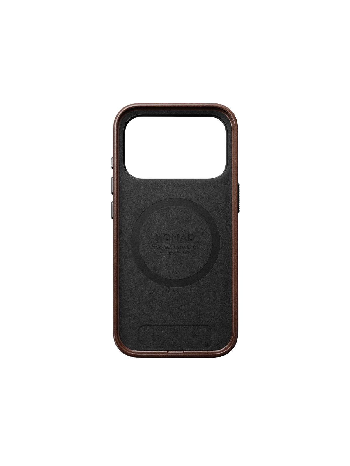 Nomad Traditional Case with Horween Leather for iPhone 18 Pro - Rustic Brown