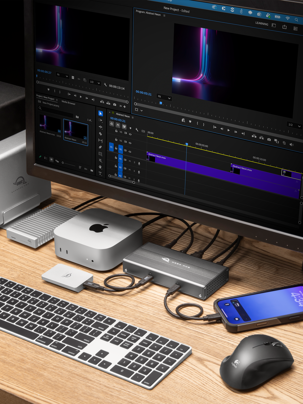 OWC USB4 Hub - 6 Ports
