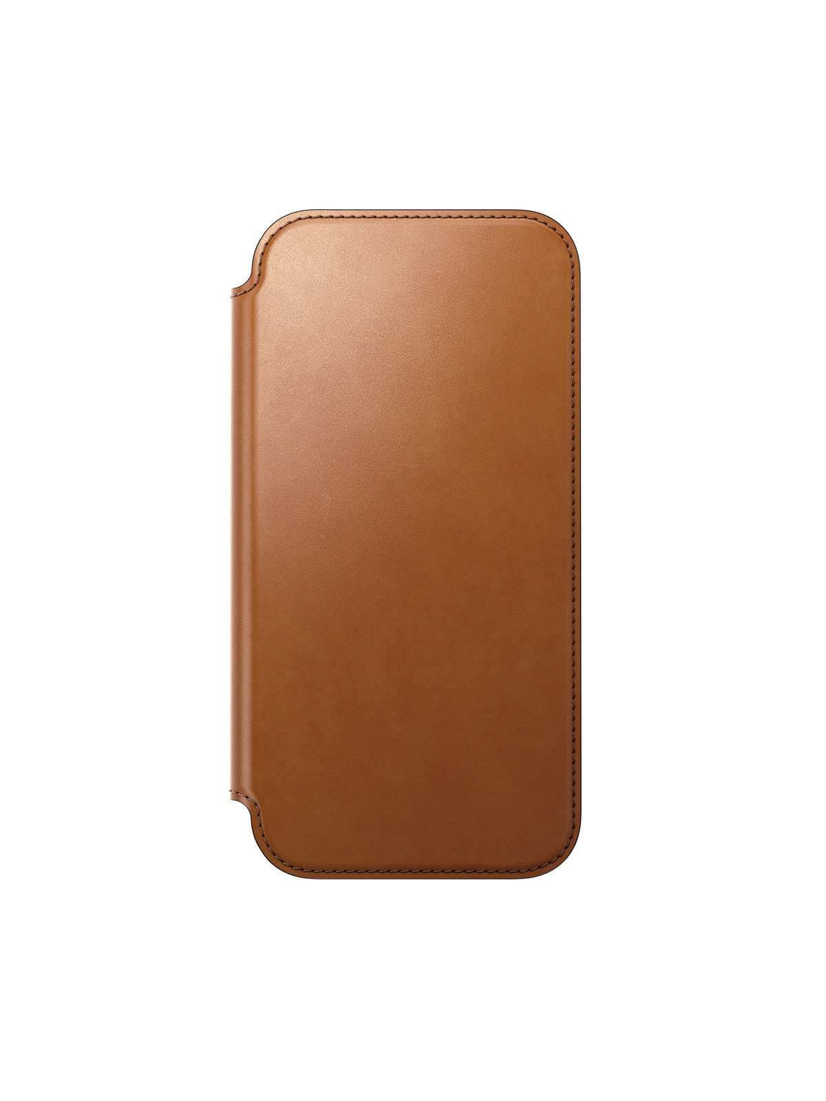Nomad Modern Folio with Horween Leather for iPhone 18 Pro Max - Saddle