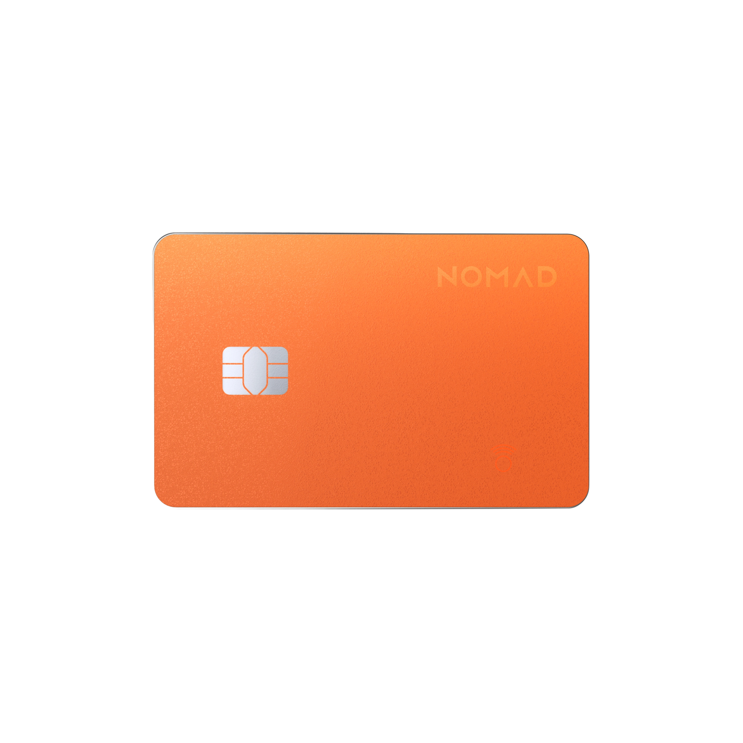 Nomad Tracking Card Pro for Apple Find My - Stellar Orange