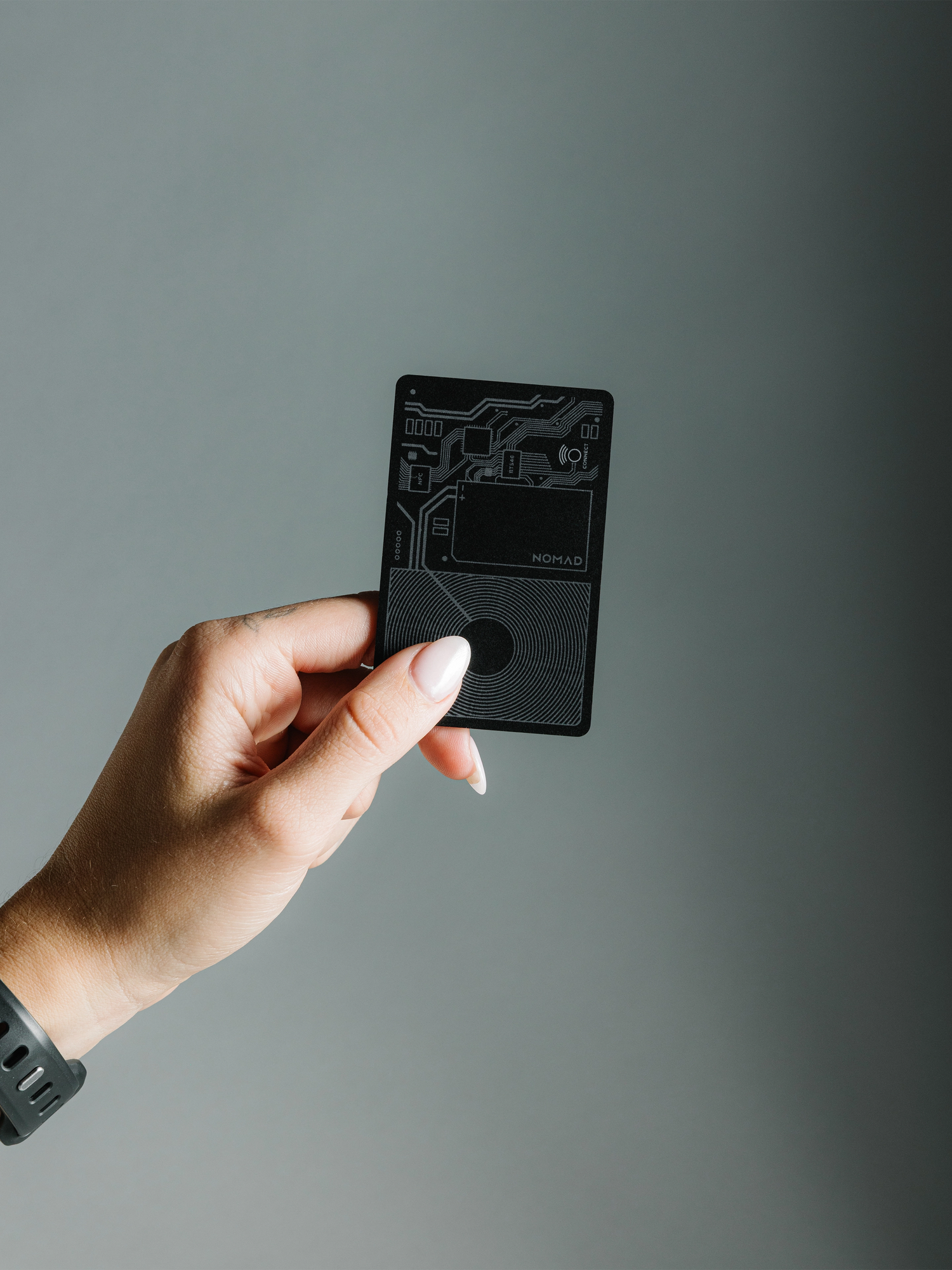 Nomad Tracking Card Air for Google Find Hub - Black