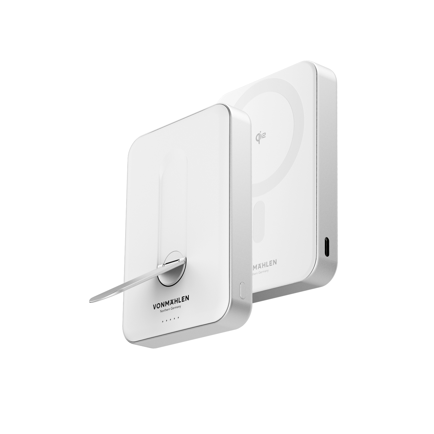 Evergreen Mag Pro 10,000 mAh Power Bank with Kickstand - White