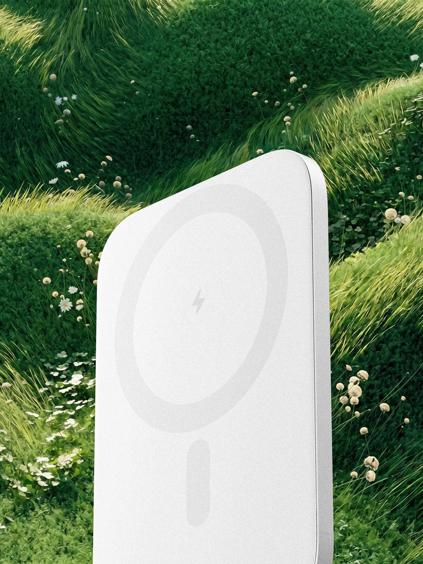 Vonmahlen Evergreen Mag 7.5W - 3,000 mAh Power Bank - White