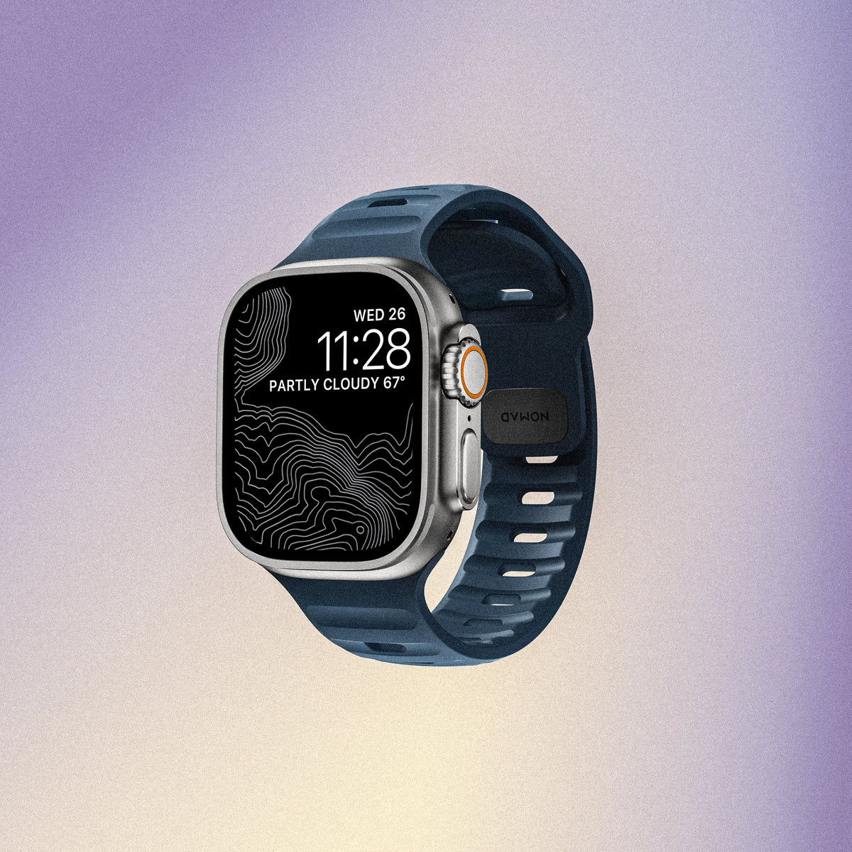 Nomad Sport Band V2 - 46/49mm - Cascade Blue