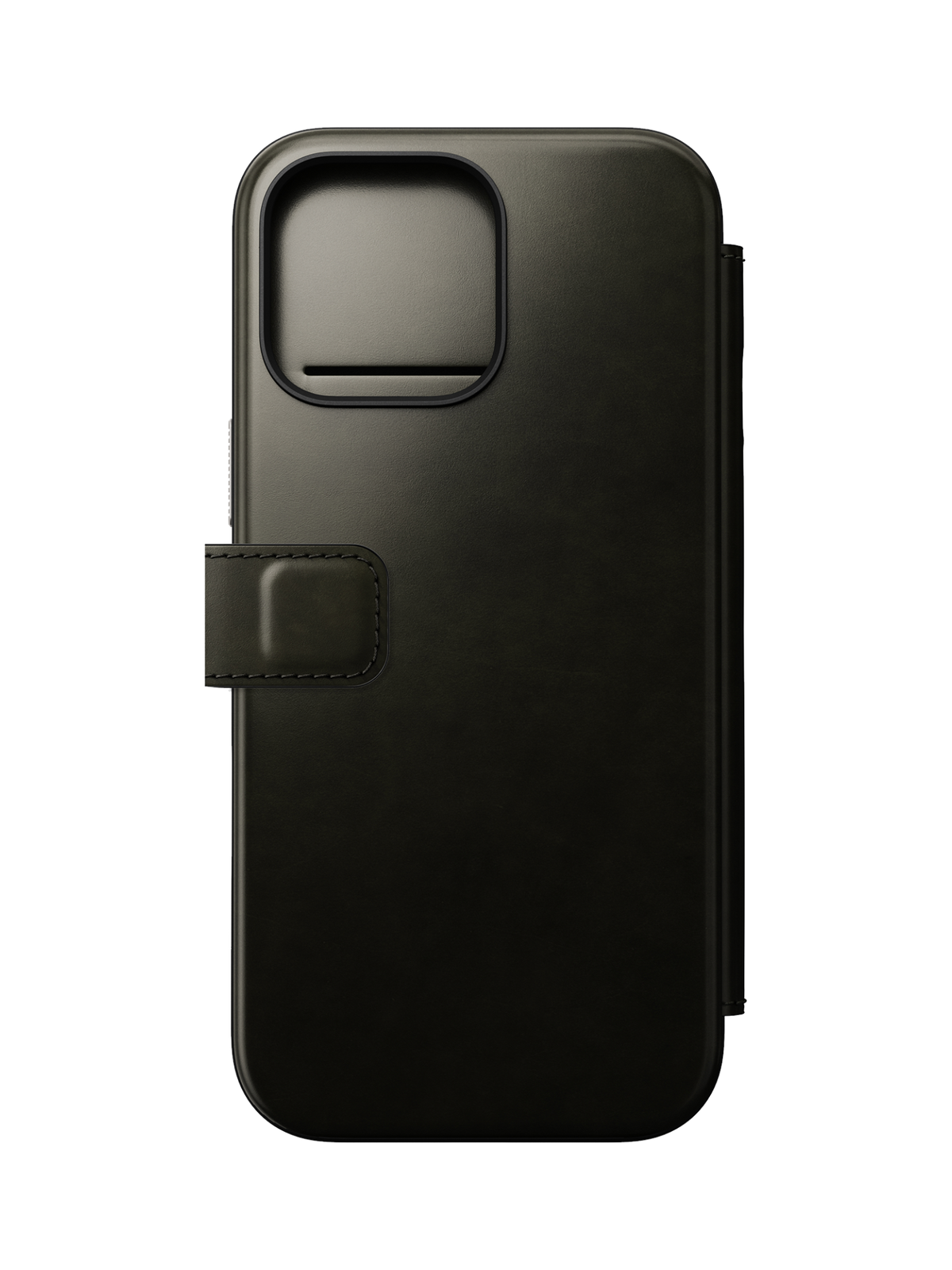 Nomad Modern Leather Folio with Horween Leather for iPhone 16 Pro Max - Green Chrome - Limited Edition