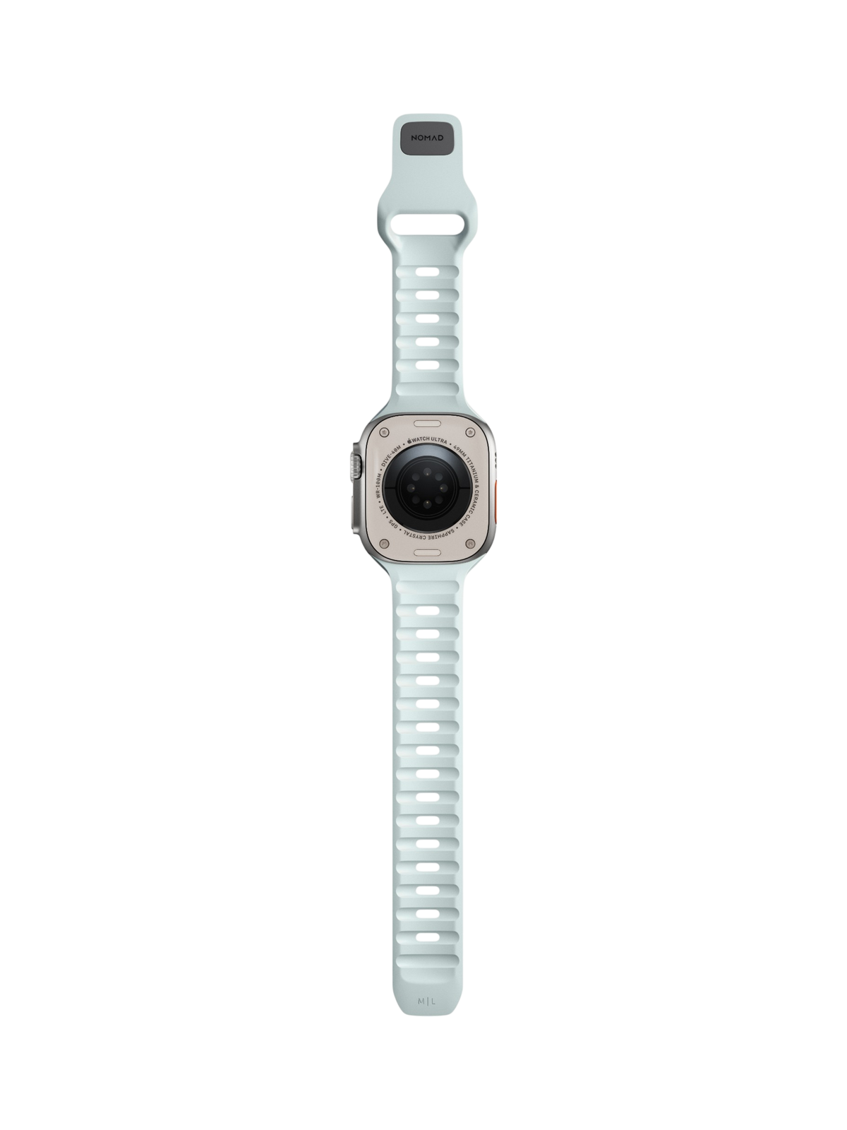 Nomad Sport Band - 46/49mm - Icy Blue Glow - Limited Edition