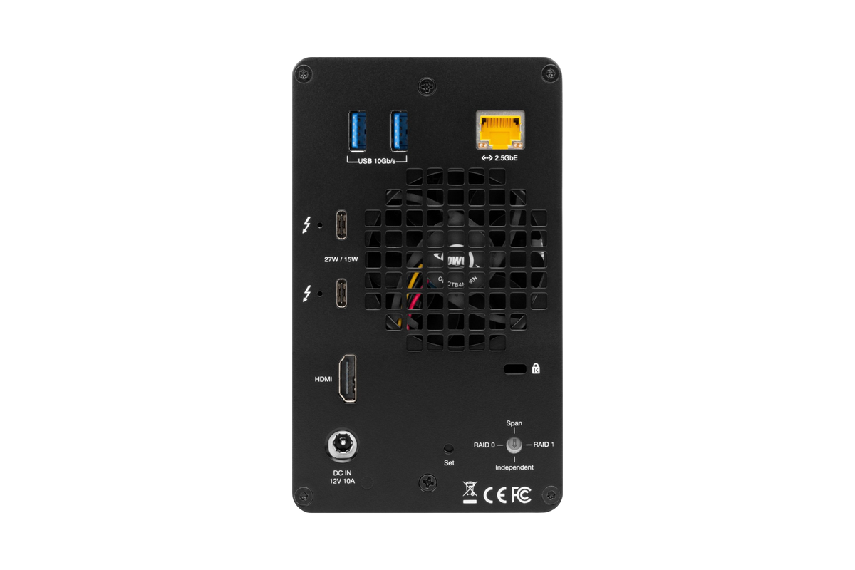 OWC Gemini Thunderbolt Dock and Dual-Bay RAID External Storage Enclosure