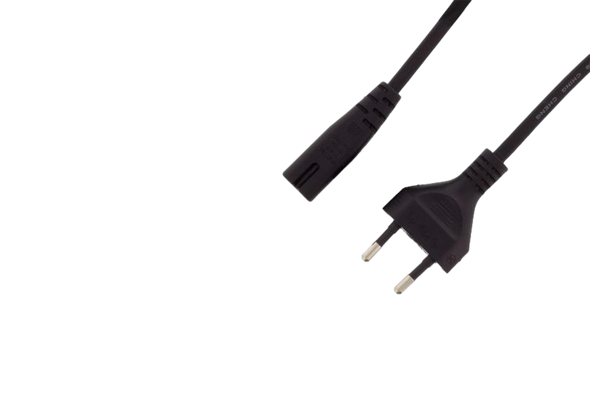 OWC C7 Figure-8 Power Cable with Type C 2-Pin EU Plug