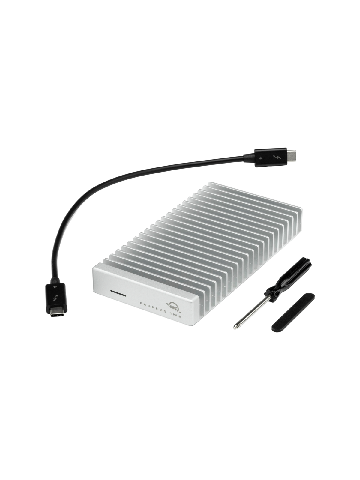 OWC Express 1M2 USB4 (80Gb/s) Bus-Powered Portable Storage Solution - 2TB NVMe SSD