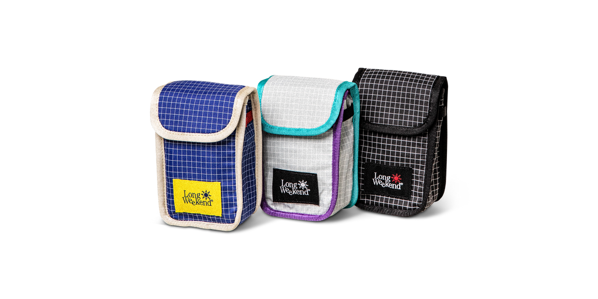 Long Weekend Camera Pouch - Red Chilli